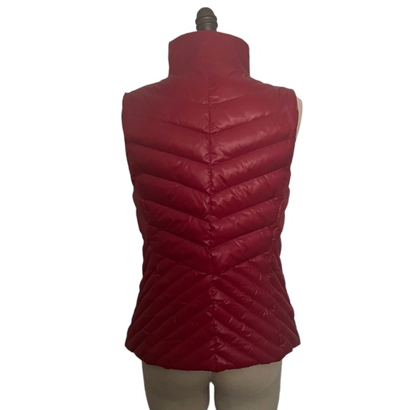 Talbots Red Puffer Vest Size XS - Picture 4 of 7
